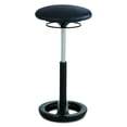 thumbnail image 1 of Scranton & Co 32" Backless Drafting Chair in Black Vinyl, 1 of 4