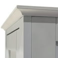 thumbnail image 5 of YesFashion Tall Tower Freestanding Cabinet Storage Cabinet Floor Standing Freestanding Tower with 2 Doors 5 Shelves 15.35"Wx15.35"Dx62.99"H Cabinet for Living Room, Kitchen, 5 of 7