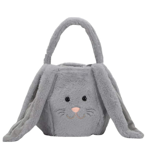 Bolsa de Pascua Cesta Conejo Bolsa de regalo Cesta de regalo de Pascua Conejo Cubos con orejas largas para decoraciones de fiesta Bolsas de regalos de caramelos