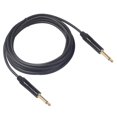 thumbnail image 1 of 6.35mm 1/4 '' A Cable De Interconexión Balanceado Adaptador De Línea de sonido Negro 3m Hugo Cable masculino a masculino, 1 of 10