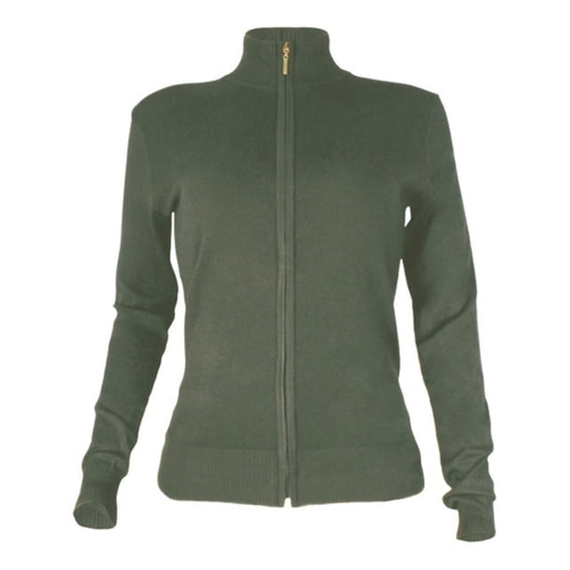 Sueter Mujer Moda Sweater Dama Abierto Cierres Abrigo Ligero LOLE Sueter