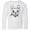 AA-White, variant on Inktastic French Bulldog Portrait Long Sleeve Youth T-Shirt