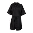 thumbnail image 3 of Bata de corte de pelo Yuyangstore Cabo Lujo Kimono para Salón de Belleza Mascotas Negro, 3 of 8
