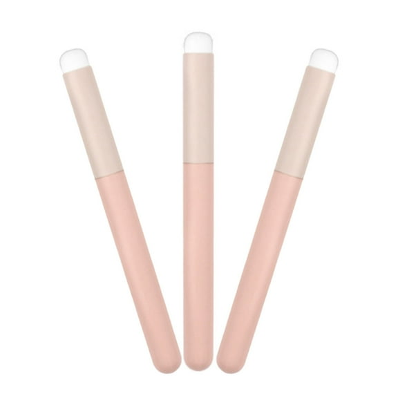 3 pcs Lip Brush Concealer Brushes,Lipstick Eyeshadow Foundation Makeup Brush Tool Applicators Sets