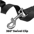 thumbnail image 4 of Downtown Pet Supply Long Lead Leash for Dog Training, Black, 20' Dog Leash, 4 of 6