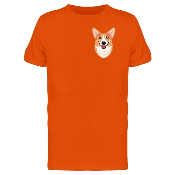 Happy Welsh Corgi Upperside Tee Men's -Image by Shutterstock
