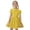 Yellow, variant on Girls Floral Dress Summer Outfits Party Sleeveless Gown Dress Kid Print Floral Children Clothes Dress for Little Girls 8-9 Years