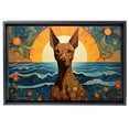 thumbnail image 2 of Thuan Pharaoh Hound Dog Art Print Canvas, Dog Canvas Wall Art Painting Decor, Dog Pop Art Home Decor Artwork For Bedroom Living Room Bathroom decor, 2 of 6