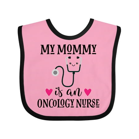 

Inktastic Oncology Nurse Mommy Girls Baby Bib