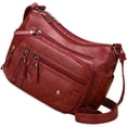 thumbnail image 3 of Sugagale Crossbody Purses for Women Medium Pocketbooks Lightweight Ladies Satchel Bag Multi Pocket Shoulder Handbag, 3 of 8
