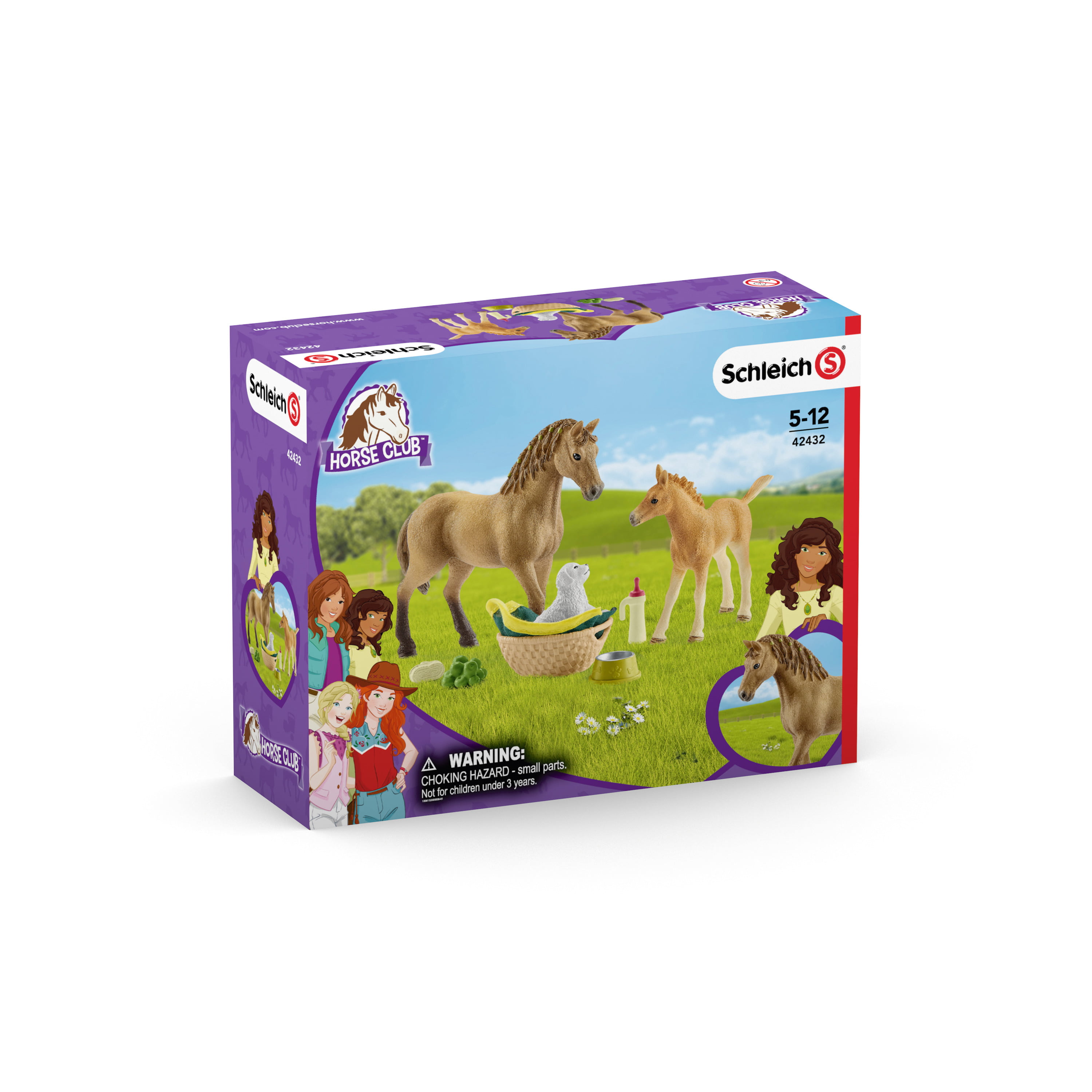 Schleich Horse Club Sarah's Baby Animal Care – The Red Balloon Toy