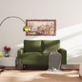 thumbnail image 6 of Saint Birch 13012L-OG Saint Birch Shelby Velvet Upholstery Loveseat - Green, 6 of 12