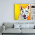 thumbnail image 3 of Trademark Fine Art 'Husky Charlie' Canvas Art by DawgArt, 3 of 3