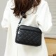 thumbnail image 5 of Nuevo bolso bandolera para mujer con práctico bordado de diamantes, material de PU, interior espacioso, ligero y cómodo para uso diario., 5 of 5