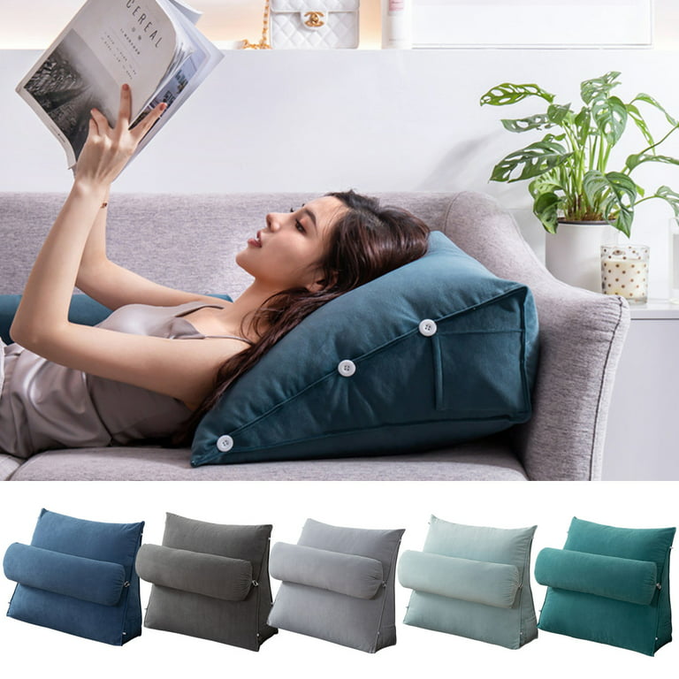 New Adjustable Back Sofa Bed Wedge Cushion Pillow Office Chair