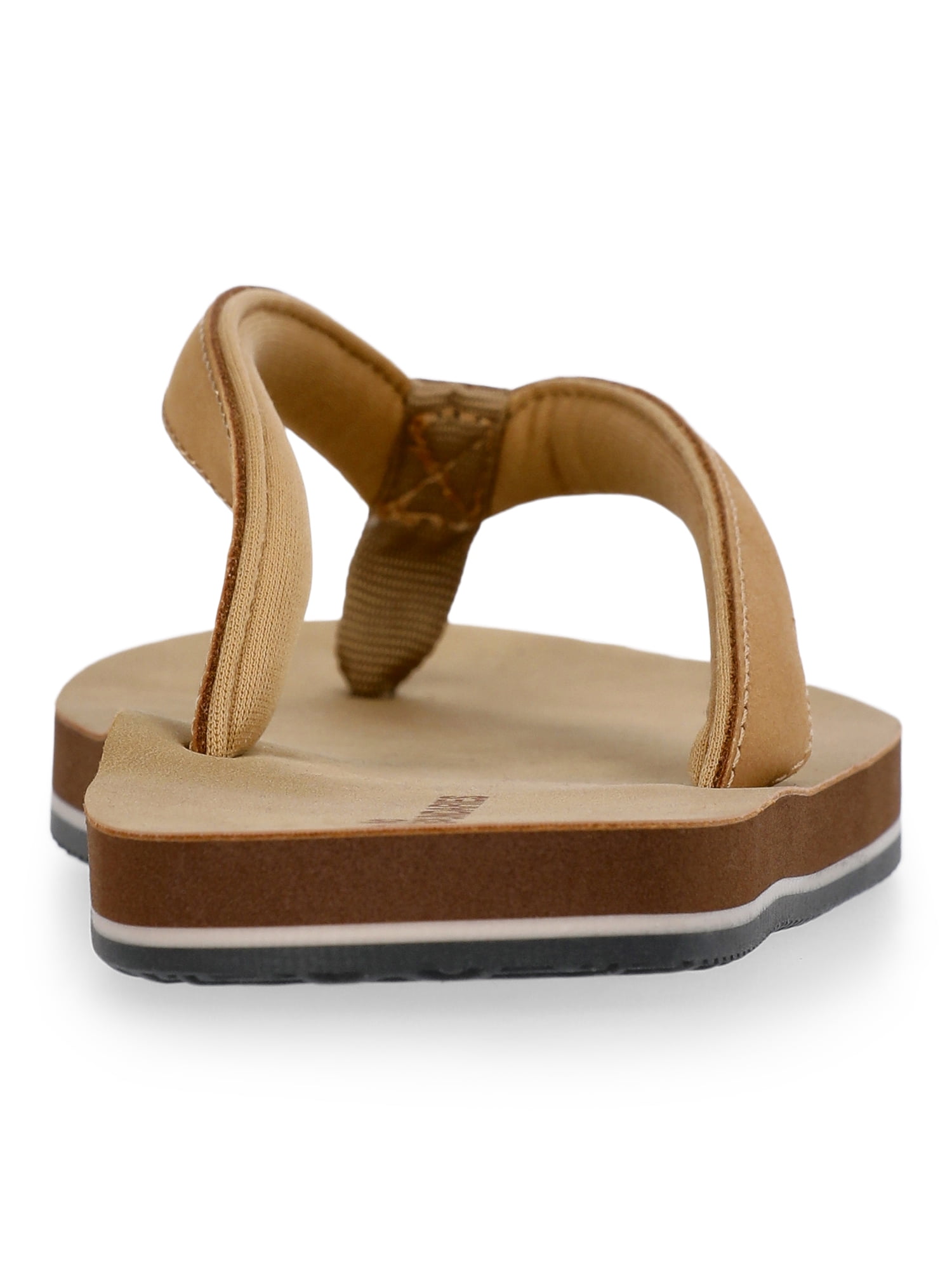 No Boundaries Women's Leather Flip Flop Sandals