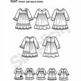 thumbnail image 2 of Simplicity Toddlers' Size 4-8 Dress Pattern, 1 Each, 2 of 3