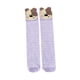 thumbnail image 1 of 1 par de calcetines hasta la rodilla para niñas, calcetines de uniforme, calcetines de animales, calcetines casuales de algodón Oso, 1 of 9