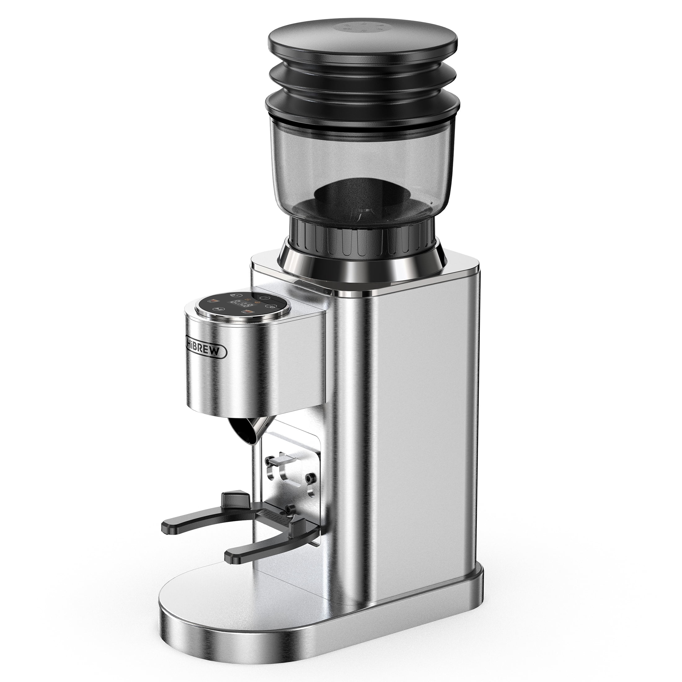 HiBREW G7 Burr Coffee Grinder – 48 Grind Settings, Stainless Steel Electric Coffee Grinder for Espresso & Drip Brewing