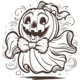 thumbnail image 3 of CafePress - Pumpkin T Shirt - Cotton Baseball Jersey, 3/4 Raglan Sleeve Shirt, 3 of 4