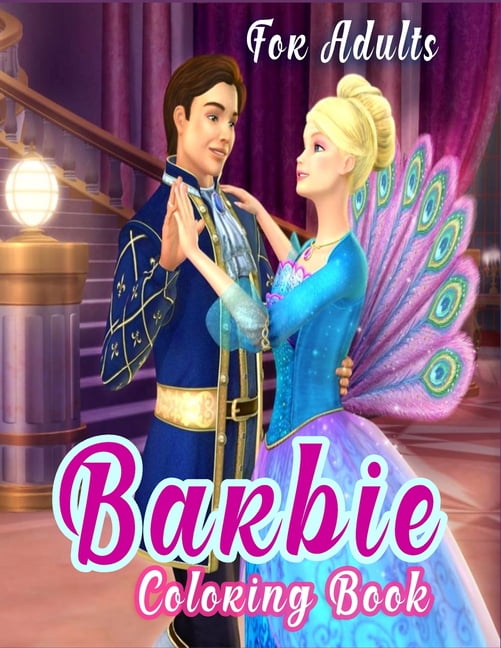 Barbie Coloring Book for Adults : Barbie Princes Coloring Book With
