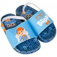 thumbnail image 2 of Blippi Stripes Toddler Boy's Slippers Slides Flip Flops-Size 6, 2 of 4