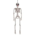 thumbnail image 2 of RnemiTe-amo Halloween Skeleton Decorations,Full Body Poseable Small Skeleton Plastic Bones with Movable Posable Joints for Halloween Indoor Outdoor Party, Graveyard, Haunted House Accessories, 2 of 5