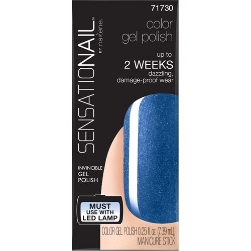 Sensationail Gel Nail Polish with Manicure Stick, 71730 Something Blue