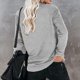 thumbnail image 5 of Jerseys con estampado de gnomo Top holgado sudadera de gran tamaño para mujer traje de vacaciones, 5 of 9