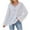 White, variant on Long Sleeve Shirts for Women,Workout Shirts for Women,Blouses for Women Color V Neck Sweater Pullover Tops Loose Soft Warm Lightweight Casual Tops