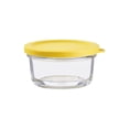 thumbnail image 2 of COM1950s Glass Microwave Safe Bowl with Airtight Lid, Stackable for Space Saving, Multifunctional Food Storage Container for Kitchen Use, Durable and Easy To Clean, 2 of 8