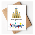 thumbnail image 1 of South Korea Landmarks The Wedding Cards Congratulations Greeting Envelopes, 1 of 3