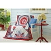 Mainstays Lone Star Printed Quilt with Tote Bag