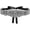 Black, variant on Bridal Crystal Rhinestone Braided Wedding Dress Sash Belt