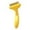 Yellow, variant on Grooming Brush Self Cleaning Metal Comb Detangling And Dematting Long Matted On Cats And Easy To Loose Undercoat One Click Removal Dog Accessories for Puppies Panniers For Small Dogs Dog