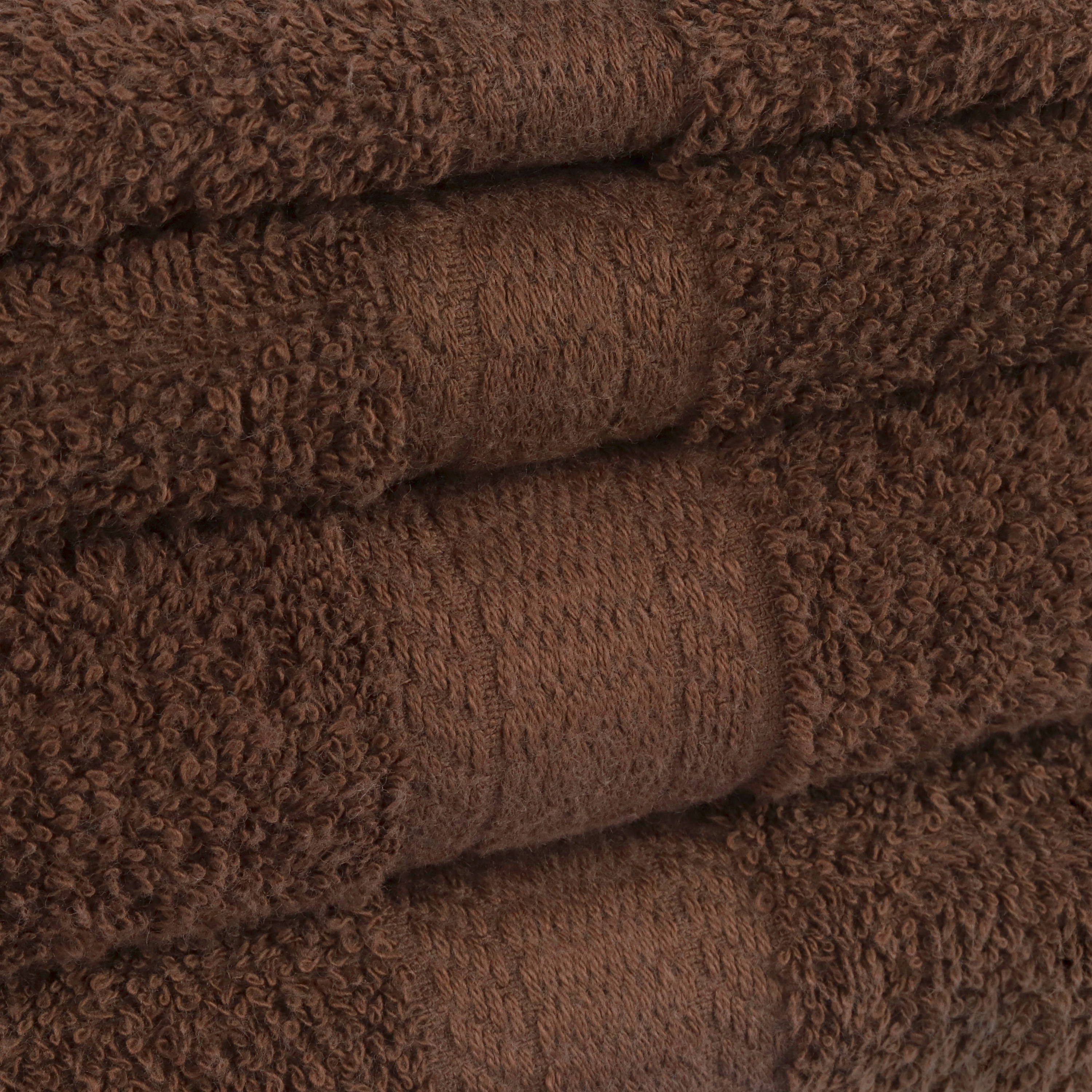 Mainstays Basic Solid 18-Piece Bath Towel Set Collection, Brown - image 2 of 10