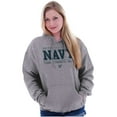 thumbnail image 4 of US Navy Logo Team Strength Value Hoodie Sweatshirt Women Men Brisco Brands S, 4 of 6