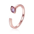 thumbnail image 2 of Amethyst Marquise Open Midi Rings, 2 of 8