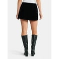 thumbnail image 3 of Madden NYC Women's Flocked Pleated Mini Skort, Sizes XXS-XXL, 3 of 5
