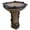B, variant on Darzheoy Bird Bath for Outdoors Garden Decor Resin Bird Feeder Tree Bowl Stand Fountain Lawn Yard Statues Sculpture Ornament Decoration (9.8")