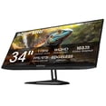 thumbnail image 1 of Sceptre Nuevo Monitor para Juegos Ip de 34 Pulgadas 3440 x 1440 hasta 115 Hz DP Altavoces Incorporados HDM, Máquina Negra 2026, 1 of 5