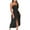 Black Womens Summer Dress, variant on USSUMA Sundresses for Women Casual Beach Womens Summer Dresses, Summer Dresses for Women Beach Cover Ups Strapless Party Long Dress Solid High Split Sundress Female Sun Dress