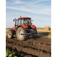 thumbnail image 7 of Historyli 50 Inch 3-Point Landscape Rake, 360° Rotation Rake with 17 Spring Steel Tines, Black, 7 of 7
