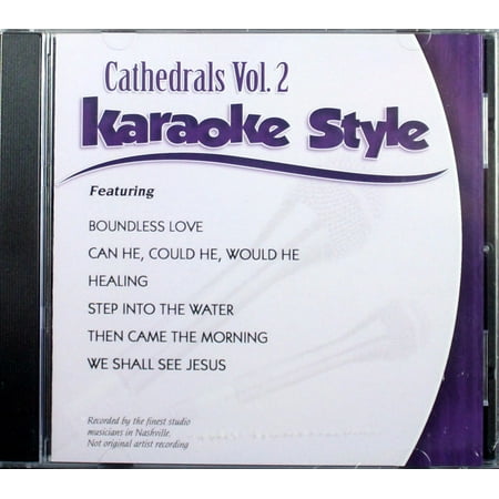 Cathedrals Volume 2 Daywind Christian Karaoke Style NEW CD+G 6 Songs