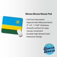 thumbnail image 2 of Rwanda Country Flag Mouse Pad Low Profile Gaming Mat, 2 of 7