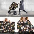 thumbnail image 6 of Car Seat Cover Baby - Colourful Mug Coffee Print Breathable Infant Car Seat Cover for Baby Carseat, Lightweight Comfort Baby Essentials Must Haves Newborn Stuff for Girl Boy, 6 of 7