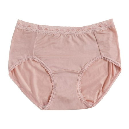 

Reveruda Daily Tencel Lace Panties for Women Comfort Underwear for Ladies Homewear Hipster 4 Regular Sizes (as1 alpha l regular regular large) Pink