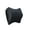 Black, variant on Limei Headrest Cushion Adult Rectangle Memory Foam Travel Pillow, Black