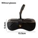 thumbnail image 2 of Soft Leather Portable Hanging Glasses Bag Anti Pressure Hanging Bag Sunglasses Bag, 2 of 5