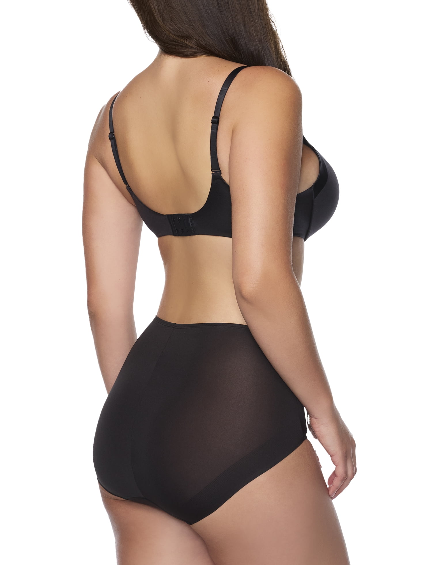 Cupid Women's 2-Pack Modern Light Shaping Briefs, Sizes S-2XL